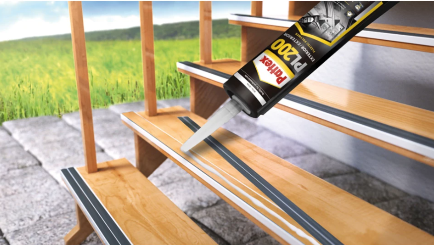 Colle polymère PATTEX PRO200 intérieur/extérieur Blanc 480g - Zoom2