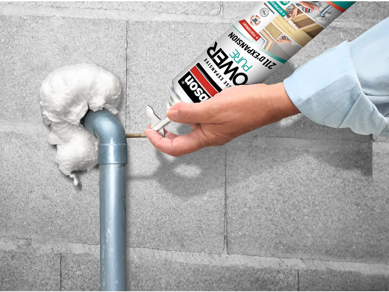 Mousse expansive Power Pure RUBSON 500ml - FIN DE SERIE - Zoom2