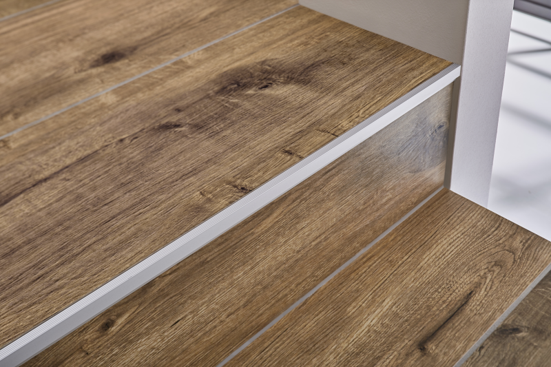 Profilé Nez de marche SQUARESTEP 11mmx250cm alu anodisé - Zoom2