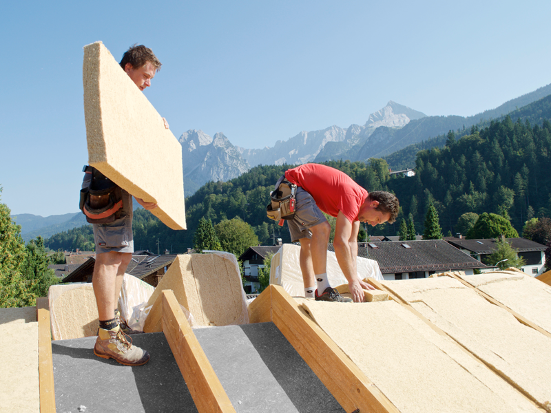 Panneau fibre de bois 120mm STEICOflex 1,22x0,575m / R=3,30 (colis 4 px soit 2,806m²) - Zoom2