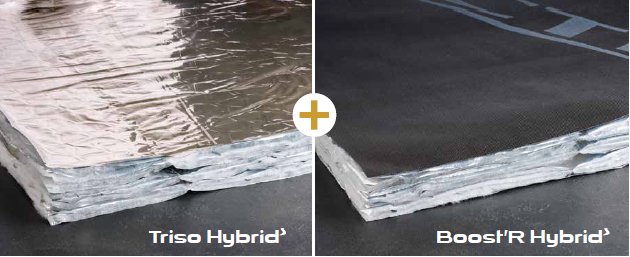 Isolant réflecteur TRISO-TOITURE Actis 10mx1m60 soit 16m²/R=6,35 NF EN 22097 TS12 BOOST-R  - Colis de 2pces - Zoom2