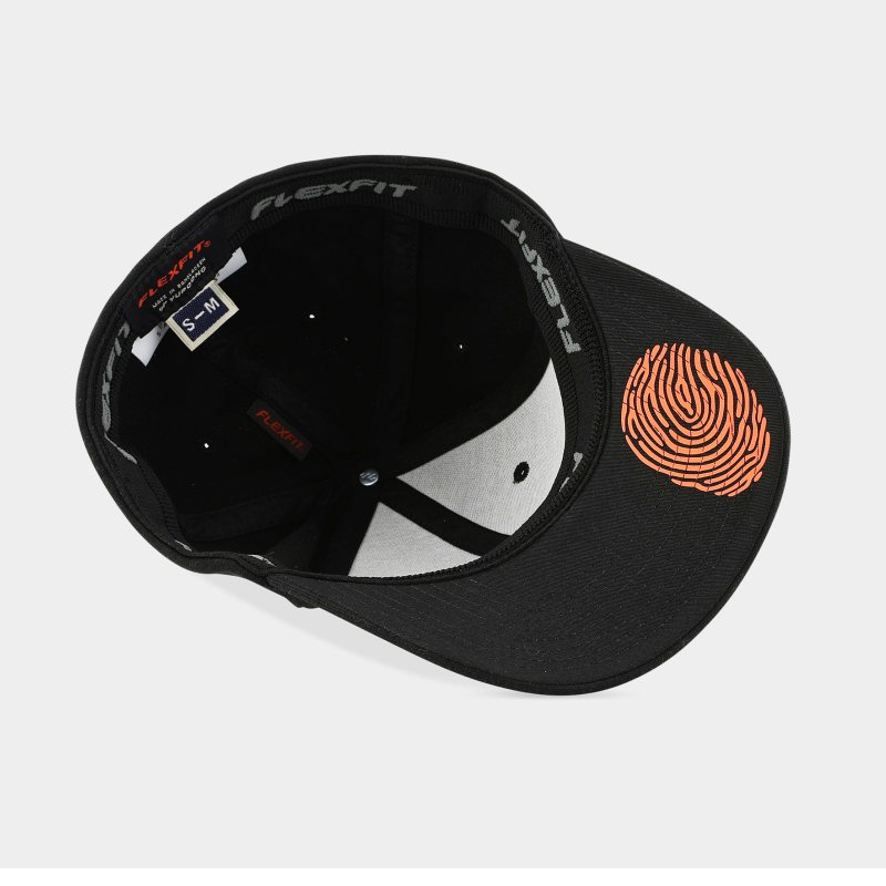 Casquette BRUTUS noir - Taille S/M - Flexfit - HEROCK - Zoom2