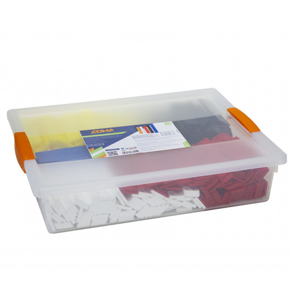 Assortiment de 400 cales plates 100x24mm - Zoom2