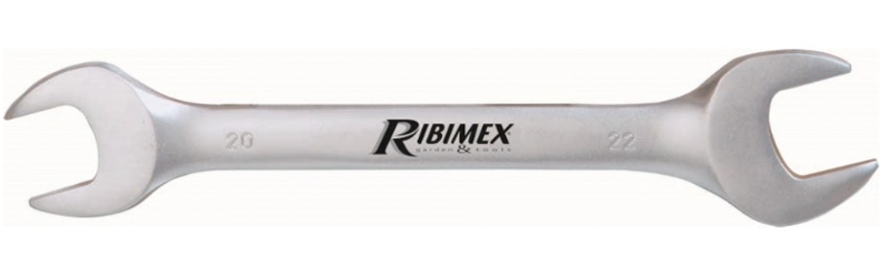 Lot de 8 clés plates chrome vanadium - Zoom2