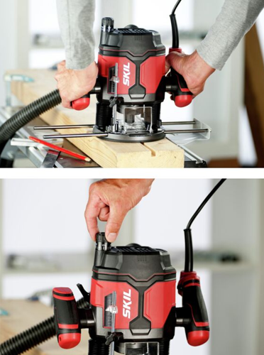 Défonceuse SKIL 1400W - VA1E1860AA livrée en boîte carton - Zoom2