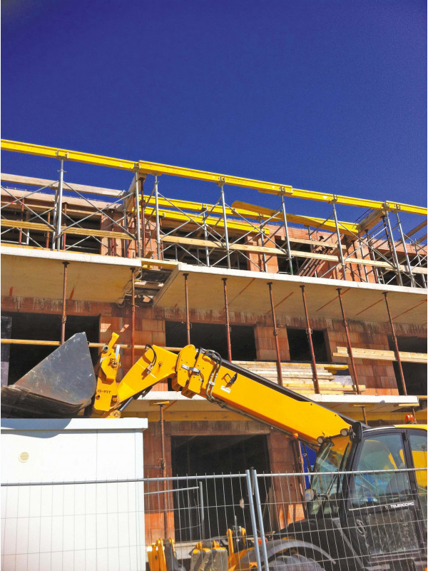 Etai standard 1m10-1m80 écrou acier - FIN DE SERIE - Zoom2