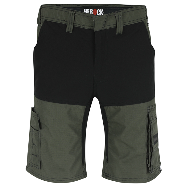 Bermuda multi-poches HESPAR kaki noir - T40 - Pro stretch ripstop - HEROCK - Zoom2