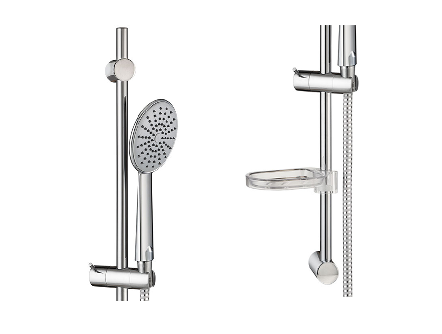 Kit douche 1 jet JOY barre Ø18 flexible pvc soft - Zoom2