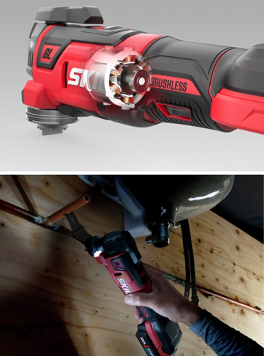 Outil multifonctions  20V  SKIL Brushless - corps nu sans batterie ni chargeur - MF1E3650CB - Zoom2