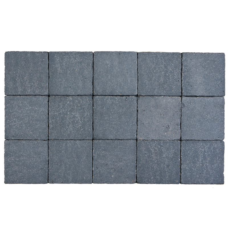 PAVES IN LINE 15x15x6cm béton P/Bleue Palette de 520 pavés soit 11,81m² COECK - Zoom2