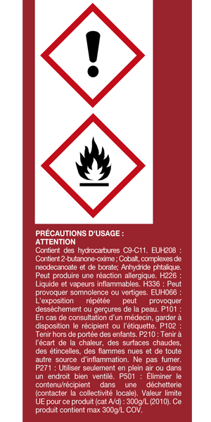 Peinture glycéro V33 blanc mat 2,5L - Zoom2