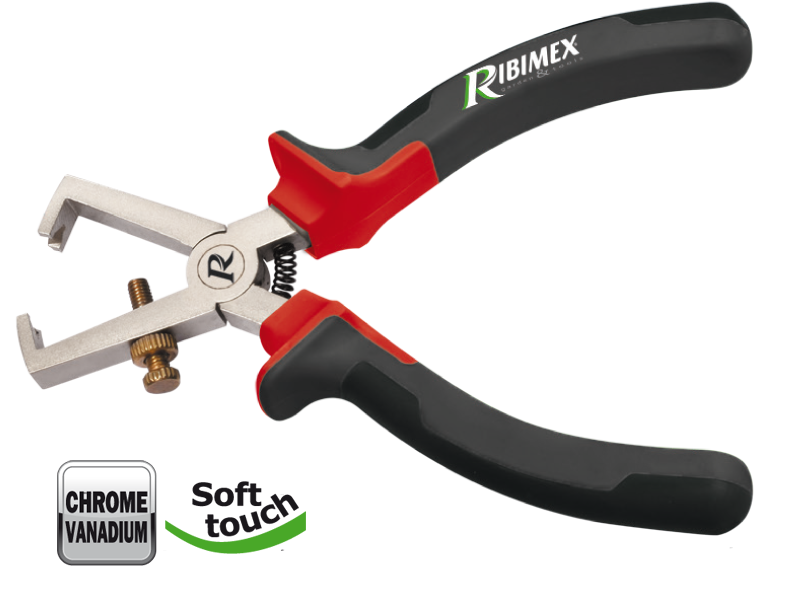 Pince à dénuder 160mm chrome vanadium - poignées bi-matière - Zoom2