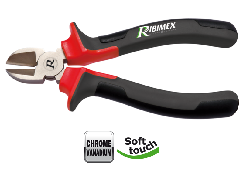 Pince coupante 160mm chrome vanadium - poignées bi-matière - Zoom2