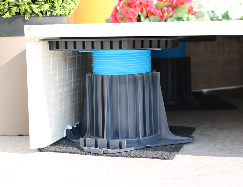 Plaque à dalle pour plot CLEMAN - Zoom2