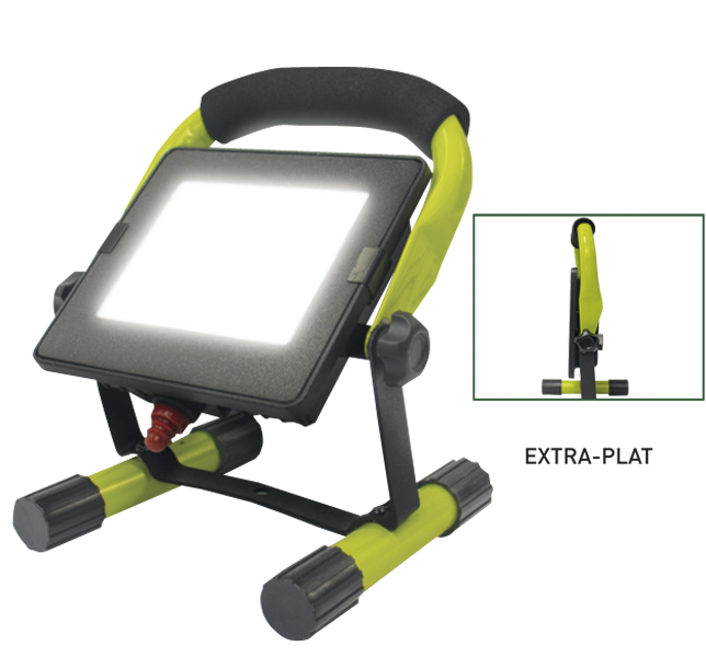 Projecteur LED CHANTIER ECO extra-plat 50W 5000lm 5000K étanche IP65 - Zoom2