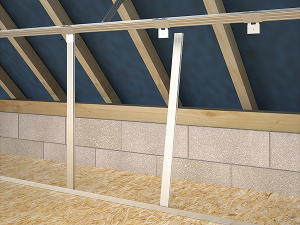 Raccord perpendiculaire fourrures - 25 pces - Zoom2