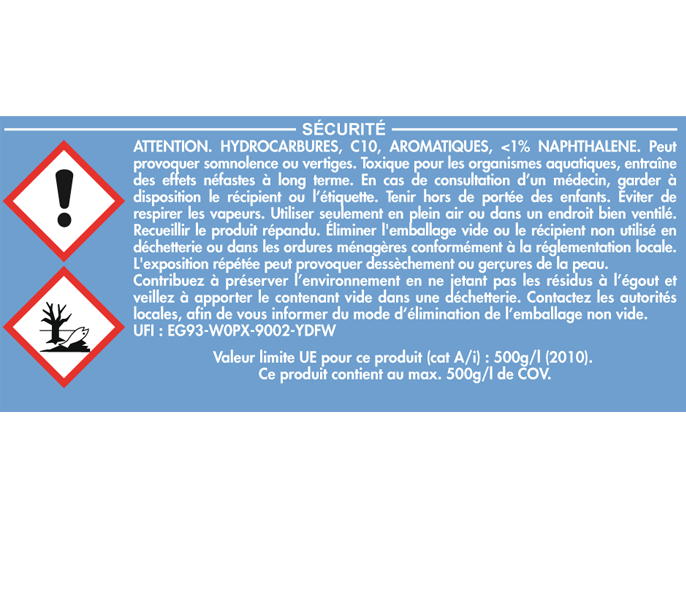 Résine PROTECTION ABSOLUE satin 0,5L - Zoom2