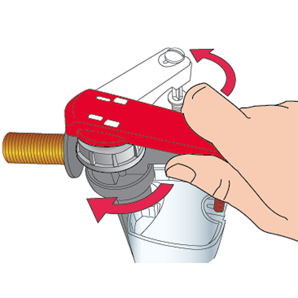 Robinet flotteur JOLLYFILL alimentation latérale - Zoom2