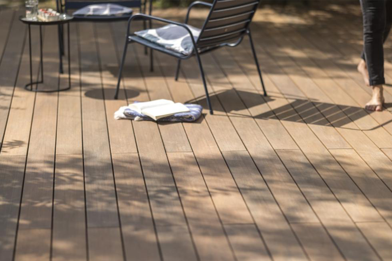 Lame Atmosphère composite Nuances IPE 4mx13,8cm ép.23mm -FIN DE SERIE Ipé - Zoom2