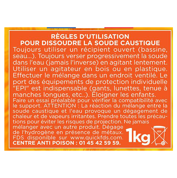 Soude caustique 1kg - Zoom2