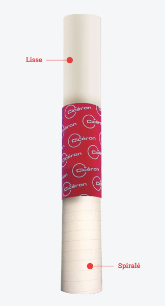 Tube de coffrage lisse en carton Ø250mm longueur 3m - Zoom2