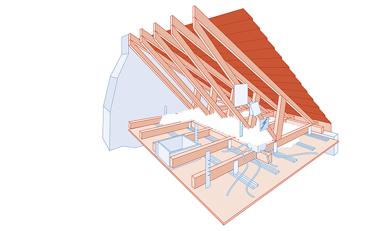 Laine de verre à souffler PULS'R 47 URSA - Sac 16,6kg - Zoom2
