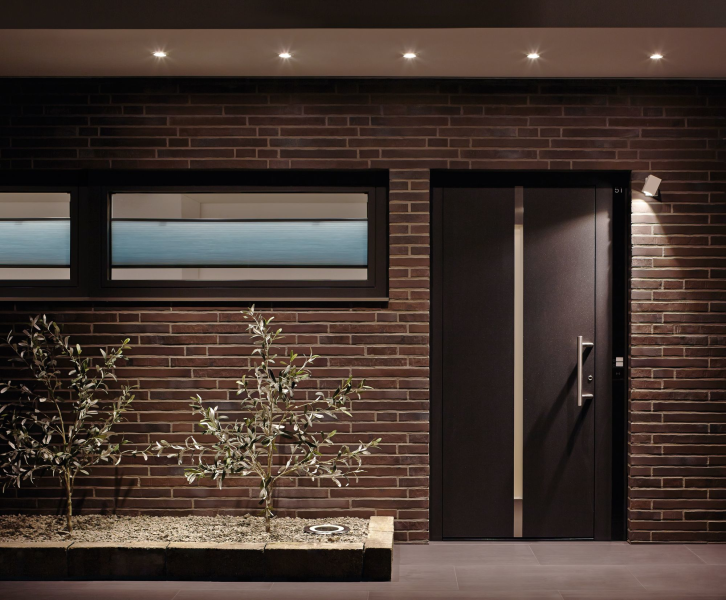 Spot encastré orient. NOVA+ alu acier br IP65 93mm GU5,3/GU10 max 35W (ampoules n - Zoom3