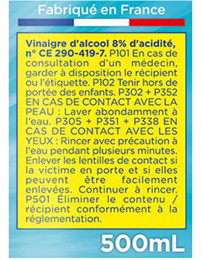 Vinaigre ménager citron 500ml - Zoom3