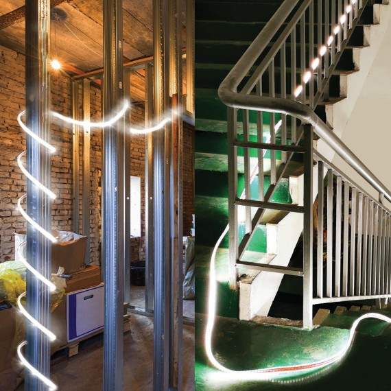 Enrouleur ruban led 25m 32000 lumens 4000K, 305W, IP65 - Zoom3