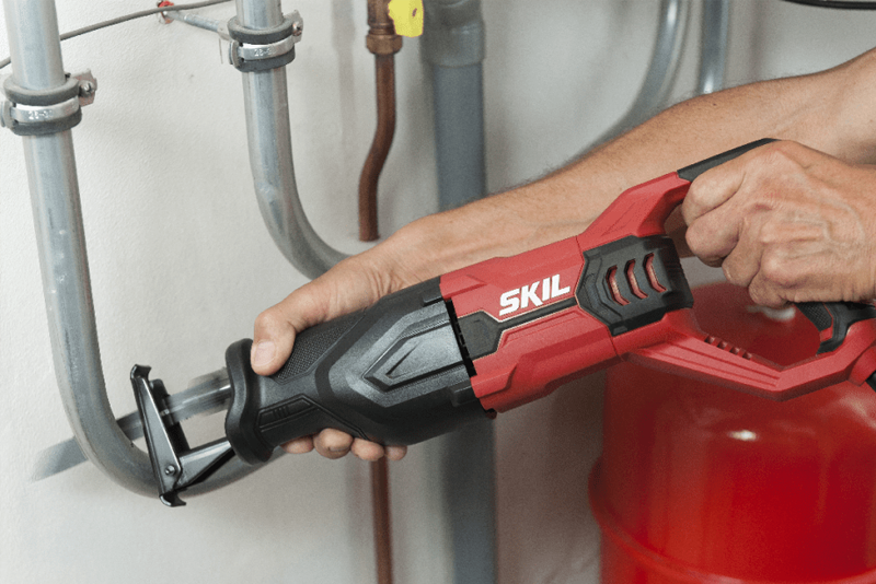 Scie sabre 900W SKIL variateur SW1E4961DA - livrée avec 3 lames - Zoom3