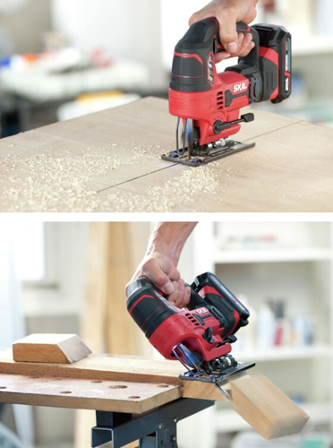 Scie Sauteuse 20V SKIL Brushless - corps nu sans batterie ni chargeur FDS - SW1E3420CA - livrée avec 5 lames - Zoom3