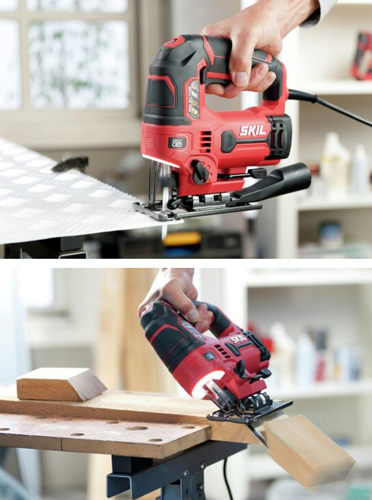 Scie Sauteuse 680W coupe 85mm SKIL éclairage LED 180° - SW1E4531GA - livrée en coffret avec 7 lames - Zoom3
