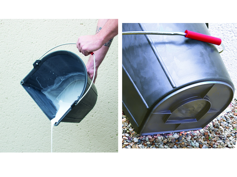 Seau TALIAGOM côté plat 13L fond renforcé - FIN DE SERIE - Zoom3