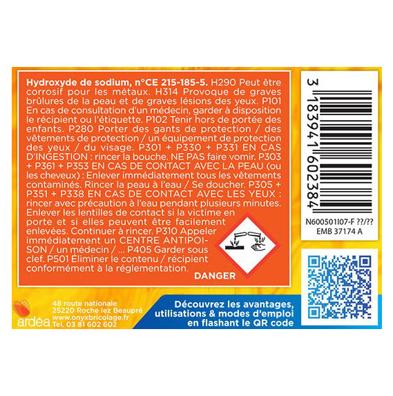 Soude caustique 1kg - Zoom3